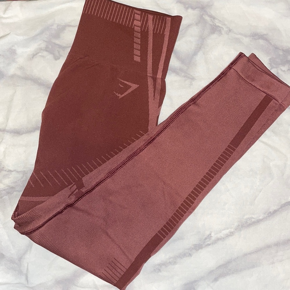 Pink Gymshark Adapt Seamless Leggings